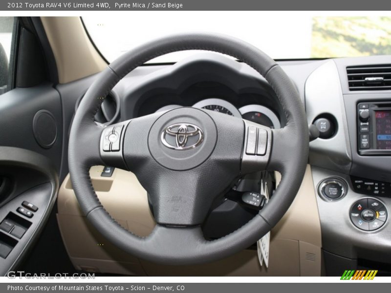 Pyrite Mica / Sand Beige 2012 Toyota RAV4 V6 Limited 4WD