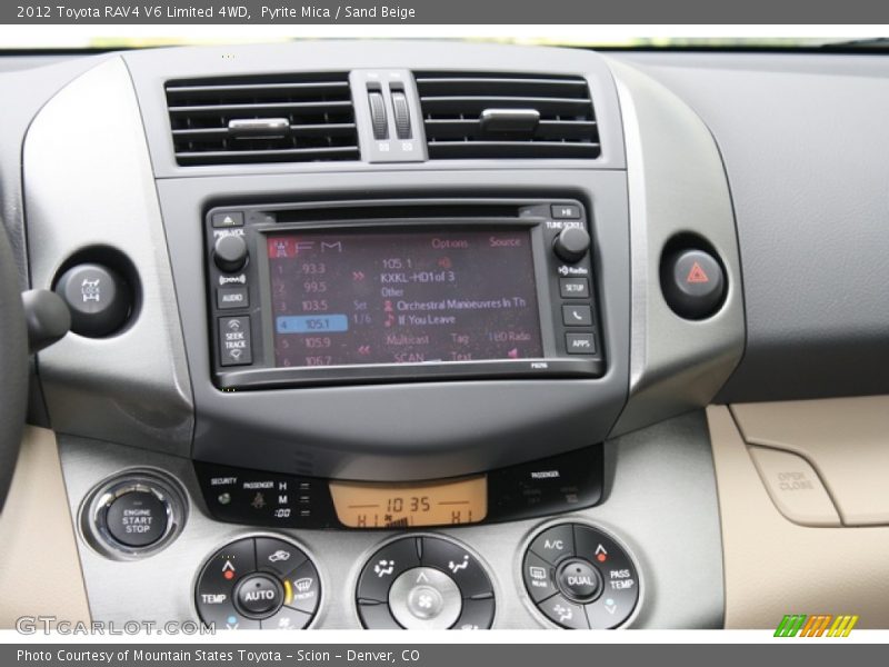 Pyrite Mica / Sand Beige 2012 Toyota RAV4 V6 Limited 4WD