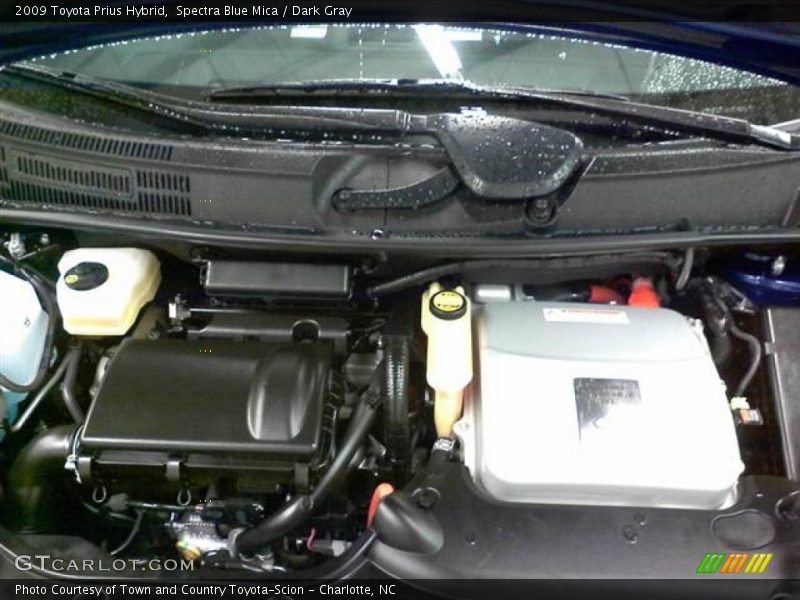 Spectra Blue Mica / Dark Gray 2009 Toyota Prius Hybrid