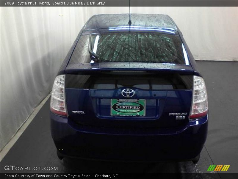 Spectra Blue Mica / Dark Gray 2009 Toyota Prius Hybrid