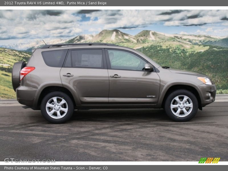 Pyrite Mica / Sand Beige 2012 Toyota RAV4 V6 Limited 4WD