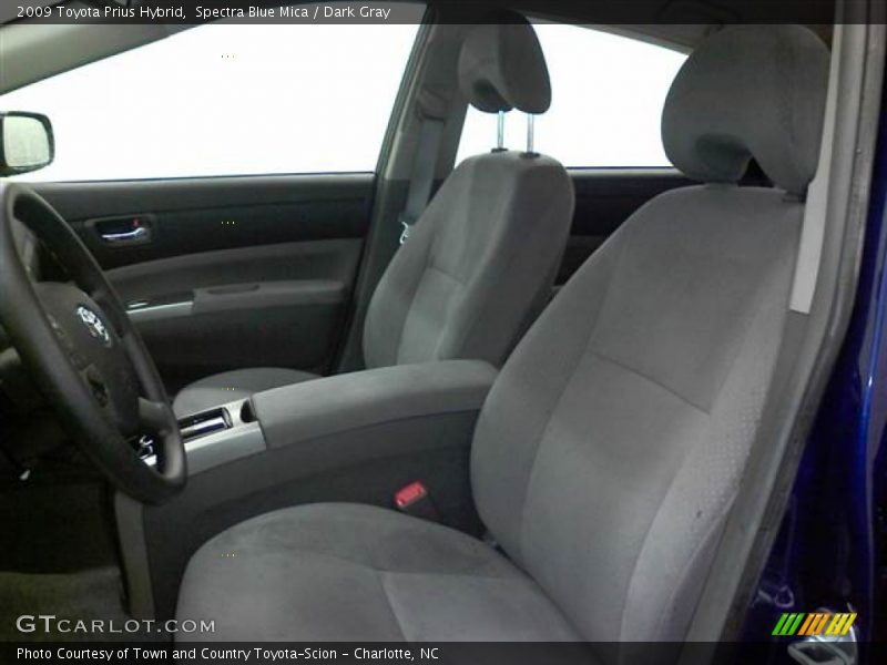 Spectra Blue Mica / Dark Gray 2009 Toyota Prius Hybrid