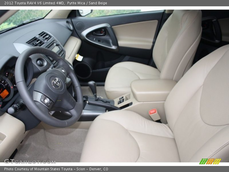 Pyrite Mica / Sand Beige 2012 Toyota RAV4 V6 Limited 4WD