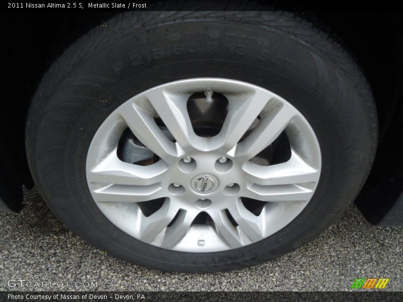 Metallic Slate / Frost 2011 Nissan Altima 2.5 S