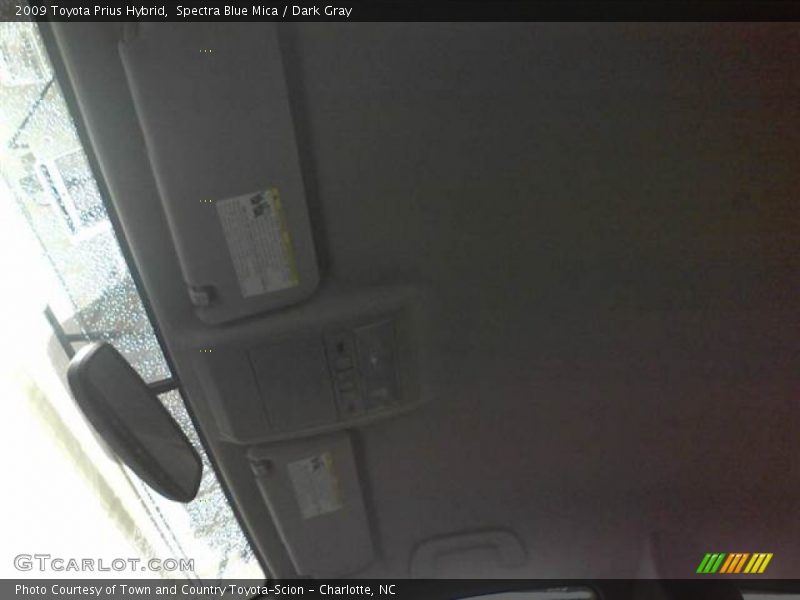 Spectra Blue Mica / Dark Gray 2009 Toyota Prius Hybrid