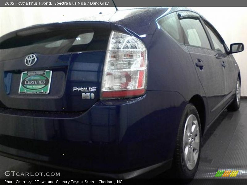 Spectra Blue Mica / Dark Gray 2009 Toyota Prius Hybrid