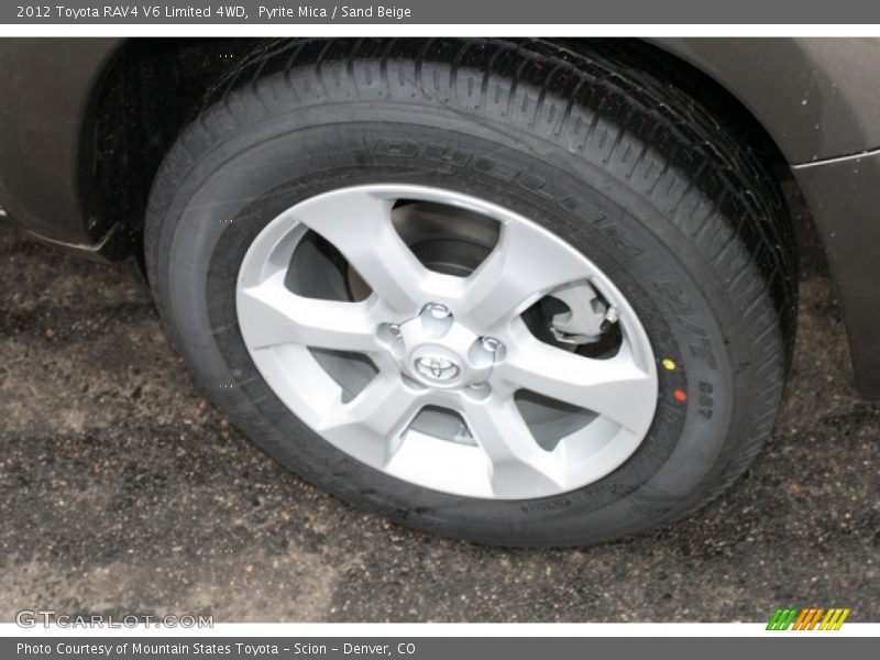 Pyrite Mica / Sand Beige 2012 Toyota RAV4 V6 Limited 4WD