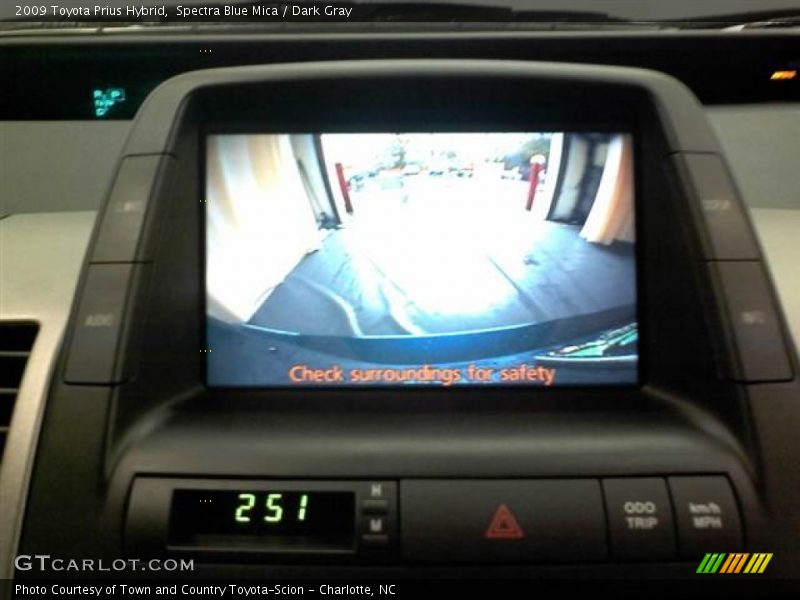 Spectra Blue Mica / Dark Gray 2009 Toyota Prius Hybrid