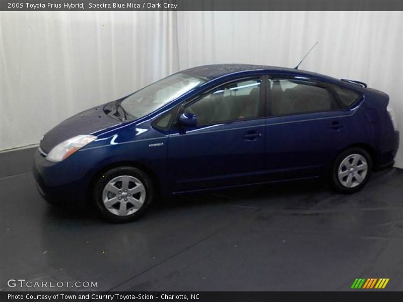 Spectra Blue Mica / Dark Gray 2009 Toyota Prius Hybrid