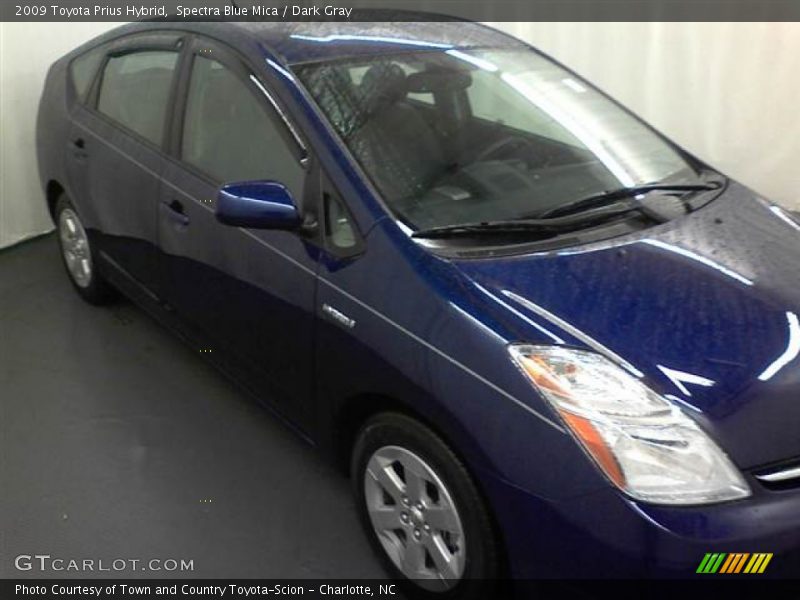 Spectra Blue Mica / Dark Gray 2009 Toyota Prius Hybrid