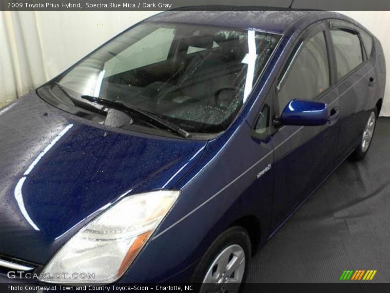 Spectra Blue Mica / Dark Gray 2009 Toyota Prius Hybrid