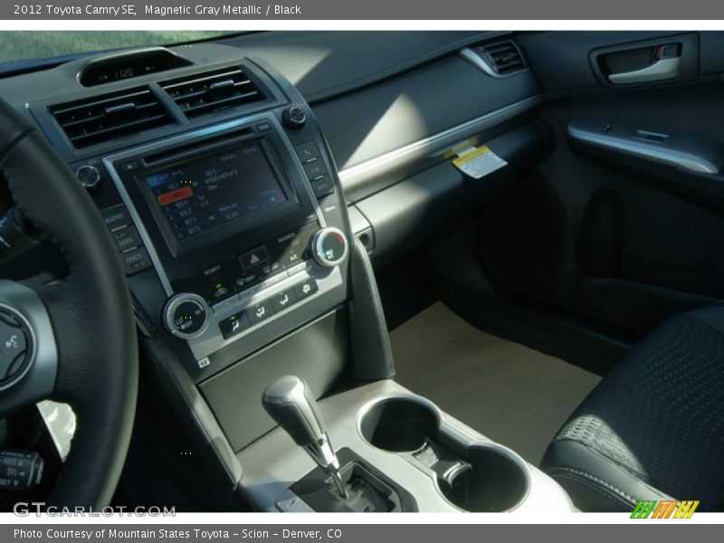 Magnetic Gray Metallic / Black 2012 Toyota Camry SE