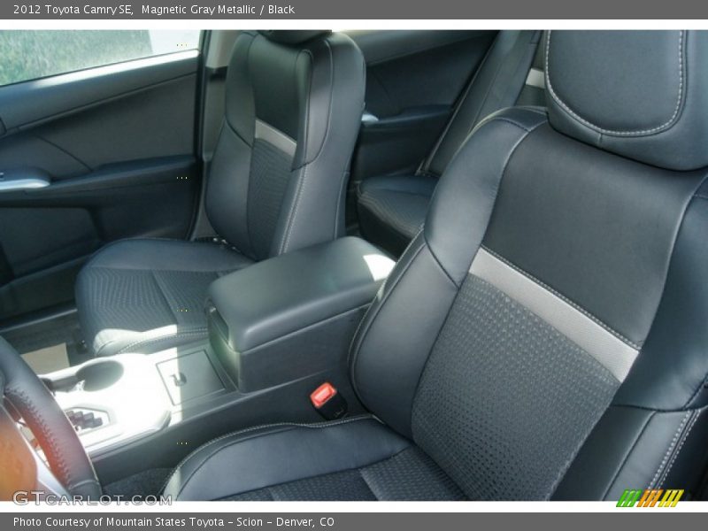 Magnetic Gray Metallic / Black 2012 Toyota Camry SE