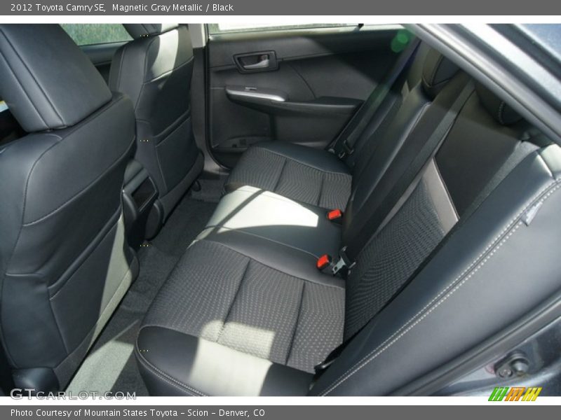 Magnetic Gray Metallic / Black 2012 Toyota Camry SE