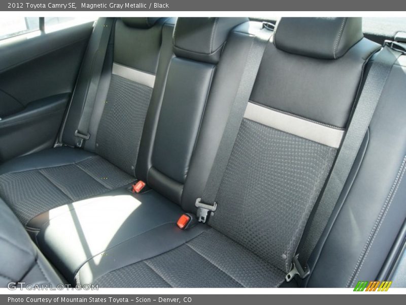 Magnetic Gray Metallic / Black 2012 Toyota Camry SE