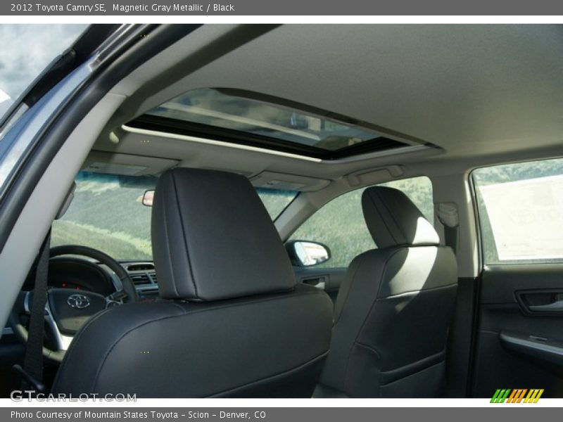 Magnetic Gray Metallic / Black 2012 Toyota Camry SE