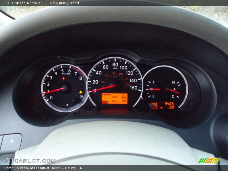 Navy Blue / Blond 2011 Nissan Altima 2.5 S