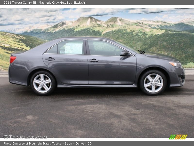 Magnetic Gray Metallic / Black/Ash 2012 Toyota Camry SE
