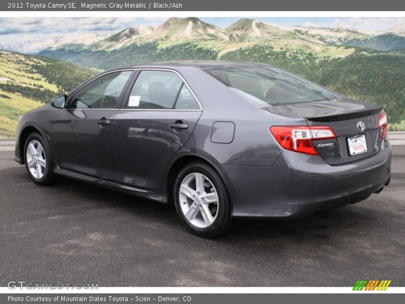 Magnetic Gray Metallic / Black/Ash 2012 Toyota Camry SE