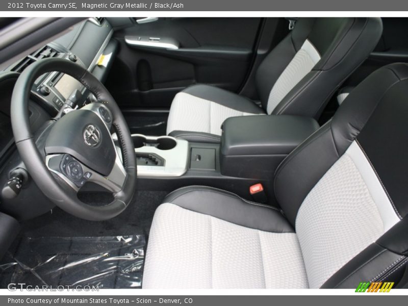 Magnetic Gray Metallic / Black/Ash 2012 Toyota Camry SE