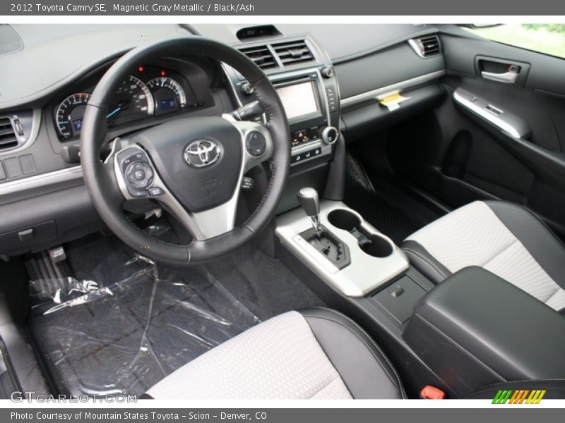 Magnetic Gray Metallic / Black/Ash 2012 Toyota Camry SE