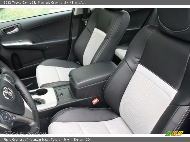 Magnetic Gray Metallic / Black/Ash 2012 Toyota Camry SE