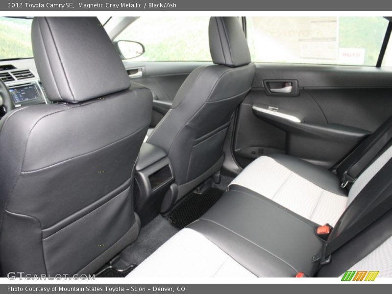 Magnetic Gray Metallic / Black/Ash 2012 Toyota Camry SE