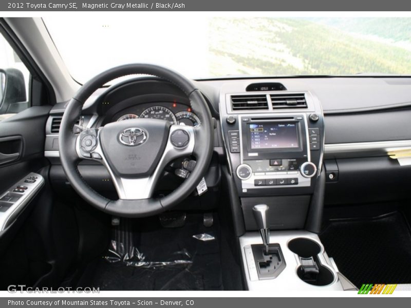 Magnetic Gray Metallic / Black/Ash 2012 Toyota Camry SE