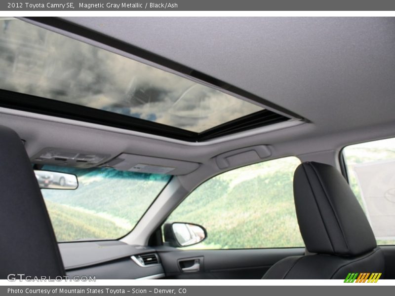 Magnetic Gray Metallic / Black/Ash 2012 Toyota Camry SE