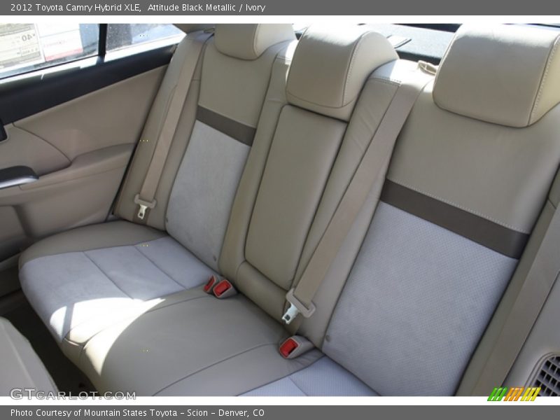 Attitude Black Metallic / Ivory 2012 Toyota Camry Hybrid XLE