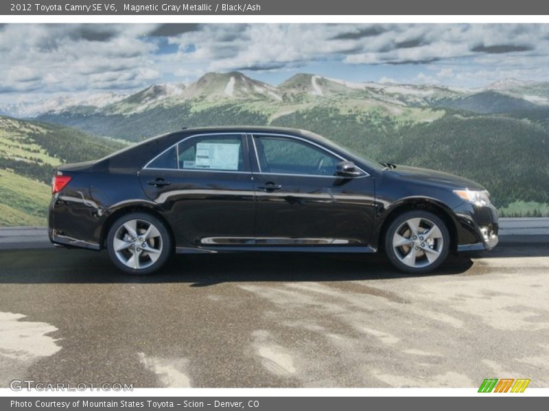 Magnetic Gray Metallic / Black/Ash 2012 Toyota Camry SE V6