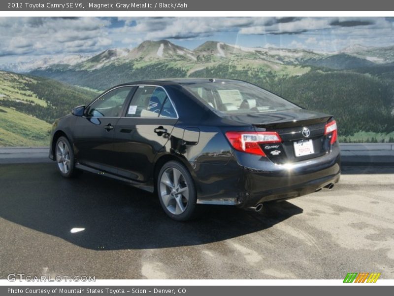 Magnetic Gray Metallic / Black/Ash 2012 Toyota Camry SE V6