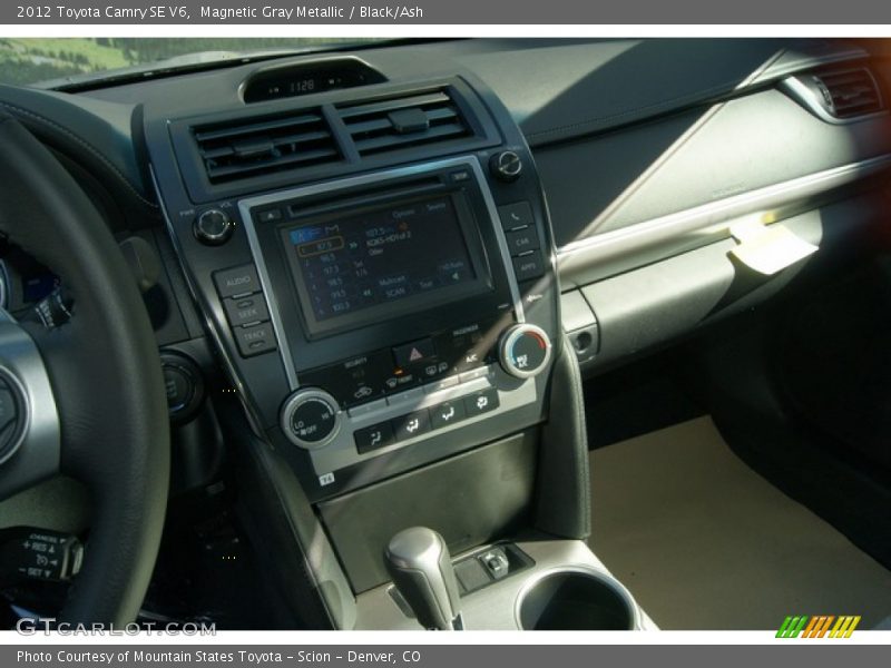 Magnetic Gray Metallic / Black/Ash 2012 Toyota Camry SE V6