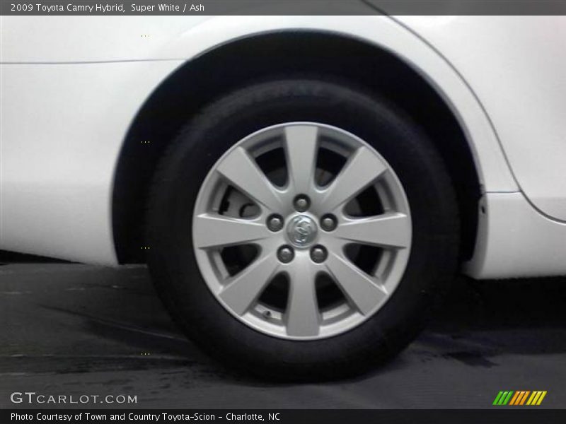 Super White / Ash 2009 Toyota Camry Hybrid