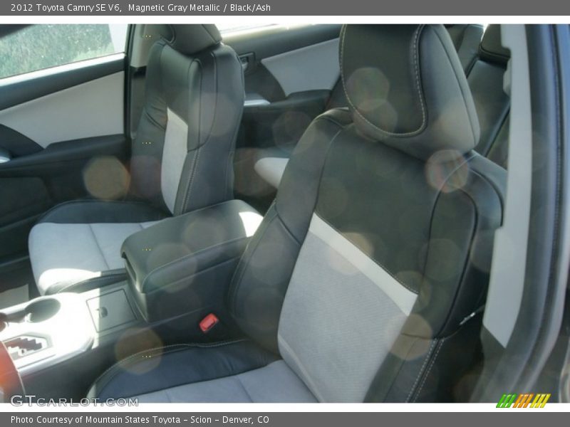 Magnetic Gray Metallic / Black/Ash 2012 Toyota Camry SE V6