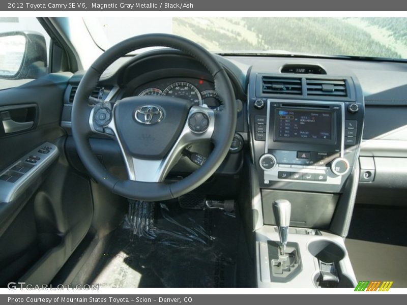 Magnetic Gray Metallic / Black/Ash 2012 Toyota Camry SE V6