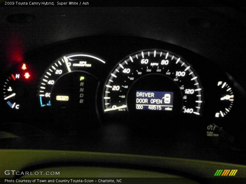 Super White / Ash 2009 Toyota Camry Hybrid
