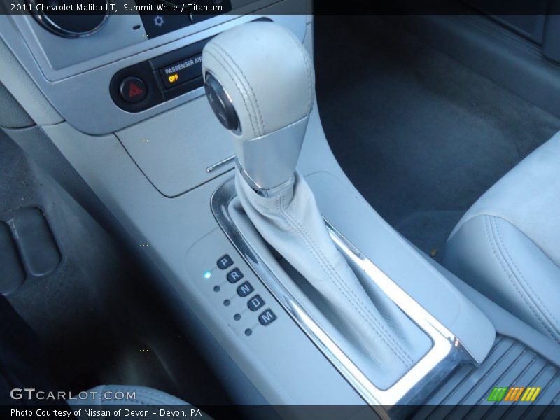 Summit White / Titanium 2011 Chevrolet Malibu LT