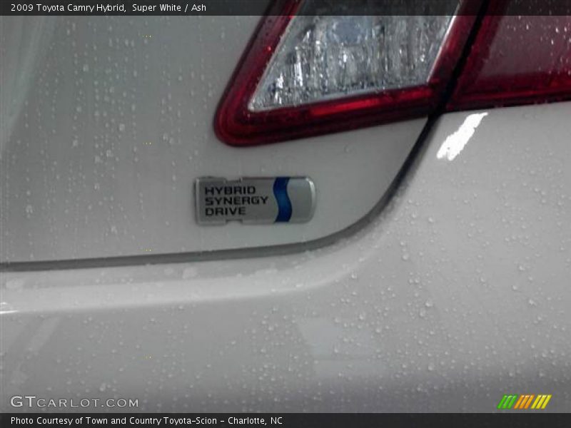 Super White / Ash 2009 Toyota Camry Hybrid