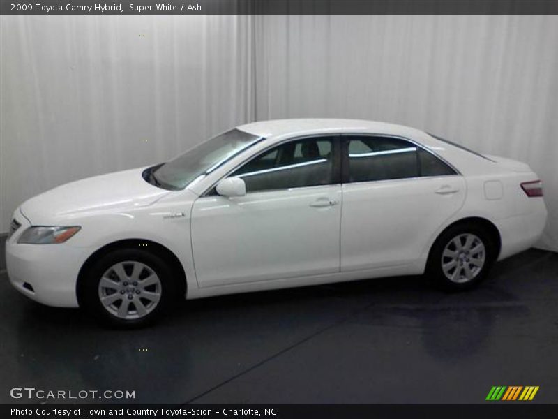 Super White / Ash 2009 Toyota Camry Hybrid