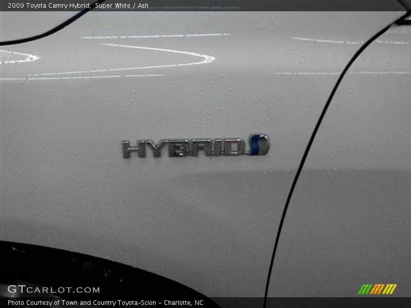 Super White / Ash 2009 Toyota Camry Hybrid