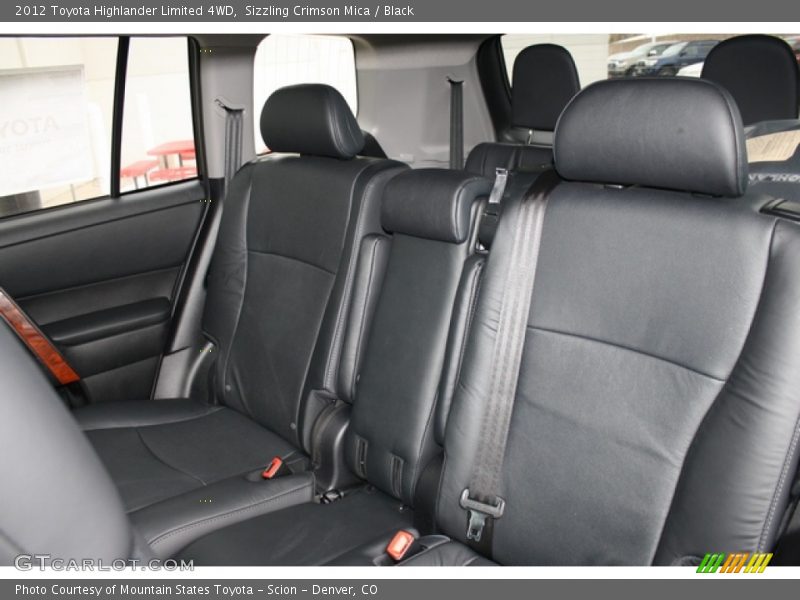 Sizzling Crimson Mica / Black 2012 Toyota Highlander Limited 4WD