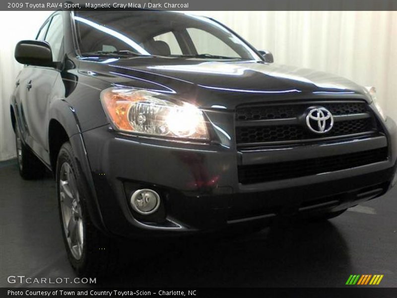 Magnetic Gray Mica / Dark Charcoal 2009 Toyota RAV4 Sport