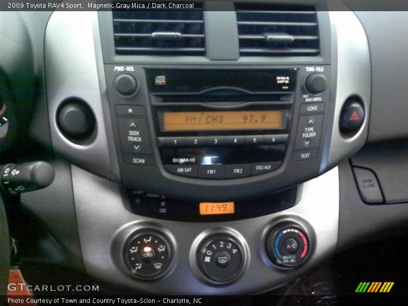 Magnetic Gray Mica / Dark Charcoal 2009 Toyota RAV4 Sport