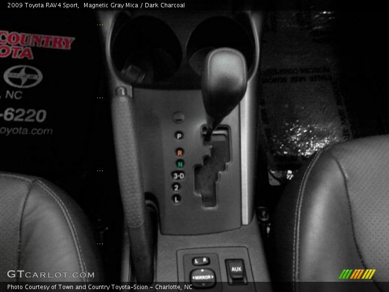 Magnetic Gray Mica / Dark Charcoal 2009 Toyota RAV4 Sport