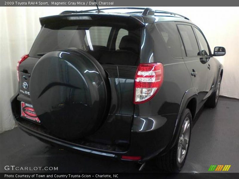 Magnetic Gray Mica / Dark Charcoal 2009 Toyota RAV4 Sport