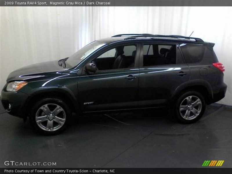 Magnetic Gray Mica / Dark Charcoal 2009 Toyota RAV4 Sport