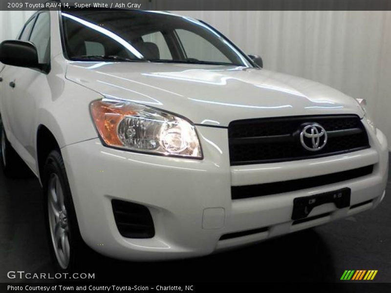 Super White / Ash Gray 2009 Toyota RAV4 I4