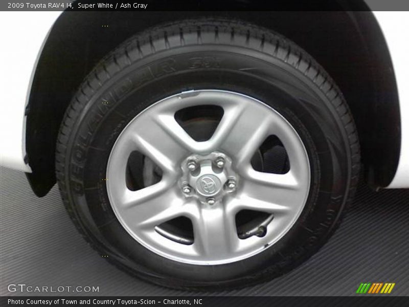 Super White / Ash Gray 2009 Toyota RAV4 I4