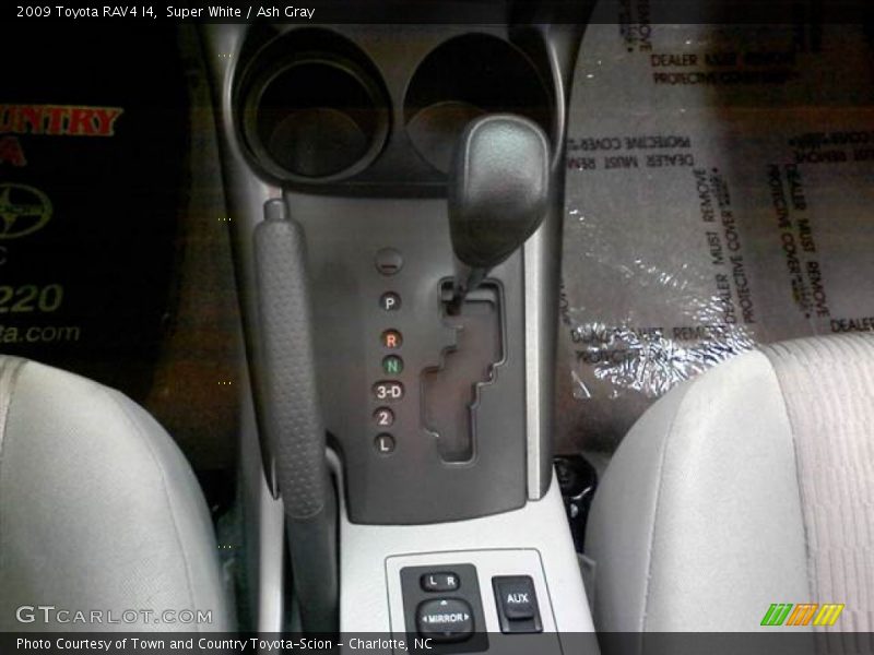 Super White / Ash Gray 2009 Toyota RAV4 I4